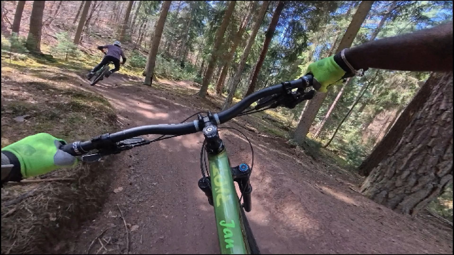 Mountain biking